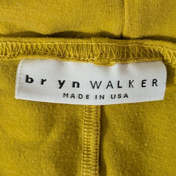 Bryn Walker Mustard Chartreuse Tunic top XL - Picture 4 of 7